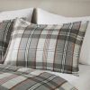 4 Piece Plaid Comforter Set