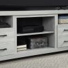 Manhattan Comfort Richmond 60" TV Stand with 2 Drawers and 4 Shelves in Grey