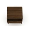 Manhattan Comfort Rockefeller 1.0 Mid-Century Modern 1-Drawer Nightstand in Brown