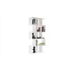 Manhattan Comfort Charming Petrolina Z-Shelf with 5 shelves in White