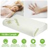 Bamboo Memory Foam Sleep Pillow Contoured Cervical Orthopedic Pillow Neck Support Breath Pillow