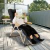 67x22in Chaise Lounger Cushion Recliner Rocking Chair Sofa Mat Deck Chair Cushion